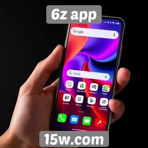 Características de design atraentes do 6z app