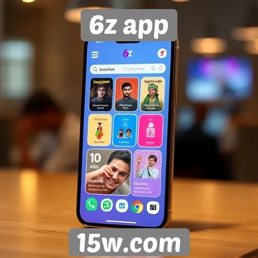 Navegação intuitiva do 6z app atraí novos usuários