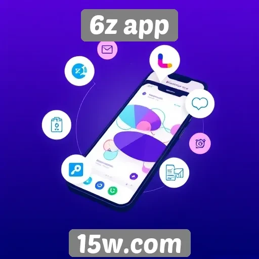 Exploração das principais funcionalidades do 6z app